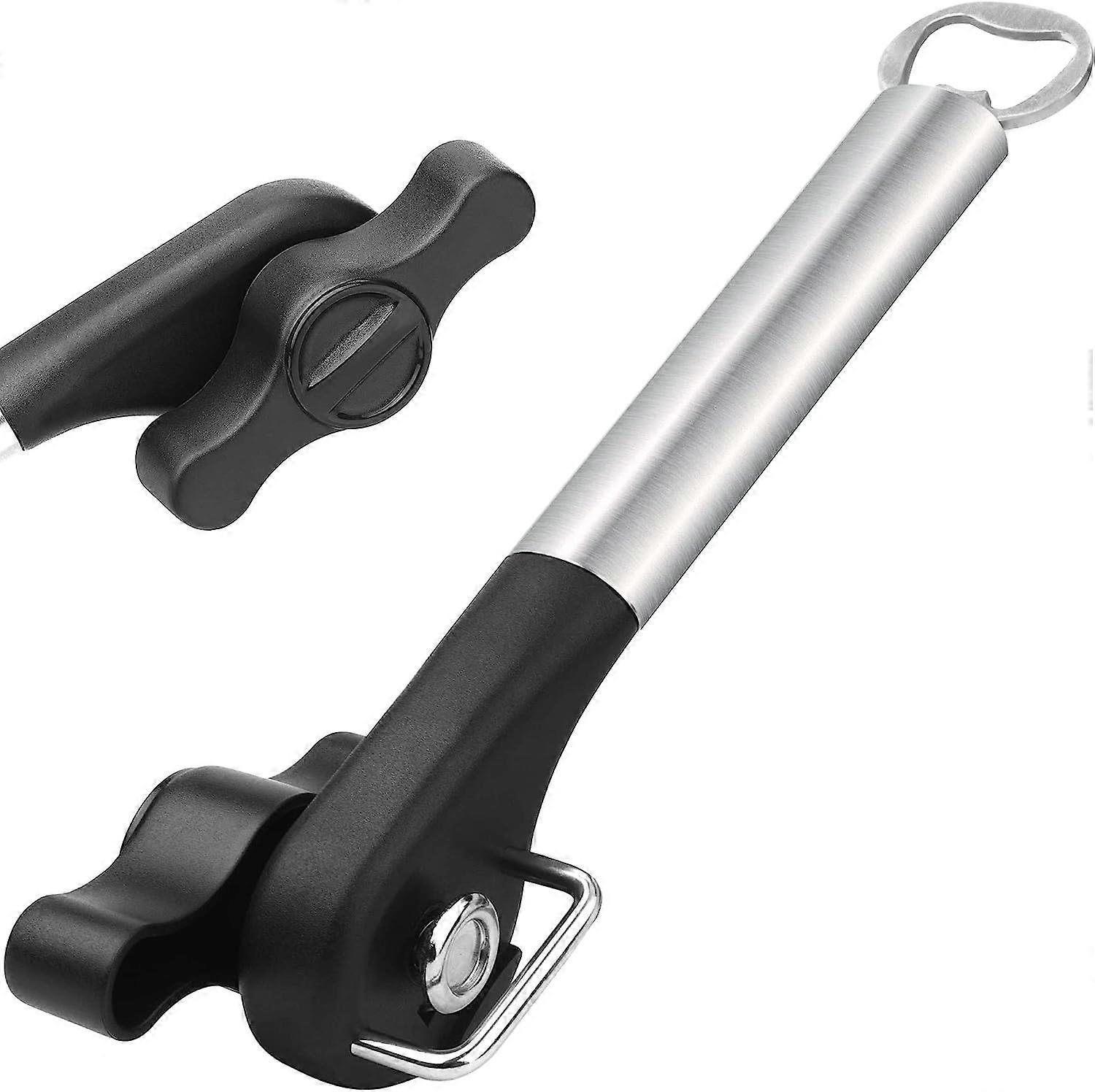 Can Opener, One-Handed Manual Can Opener, Versatile Kitchen Tool with Smooth Edger and Easy Turn Knob,2024 Ping