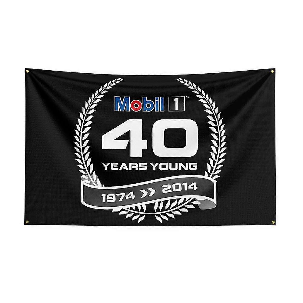 90x150cm Mobils Flag Polyester Printed Oil Banner For Decor