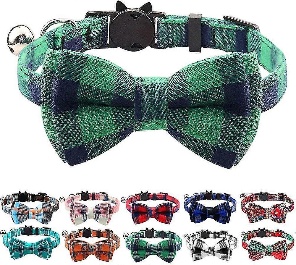Cat Collar Anti Strangulation Cat Collar, Cat Collar With Bell And Bow Tie