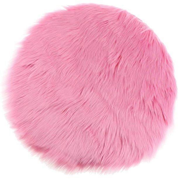 Soft Seat Cushion, Padded Cushion, Round Shaggy Rug, Cushion Pad Ho