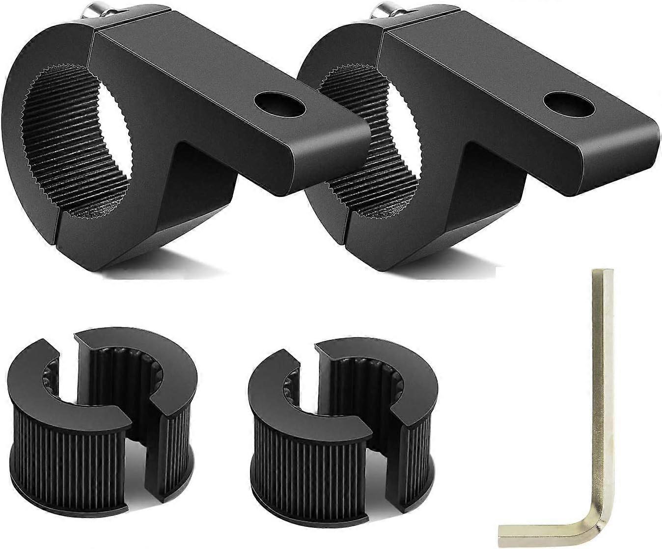 2pcs 19-30mm κάτοχος φραγμών οροφής Ελαφρύς σφιγκτήρας σφιγκτήρων φραγμών των οδηγήσεων, για το φραγμό κλουβιών ρόλων για εκτός δρόμου, SUV