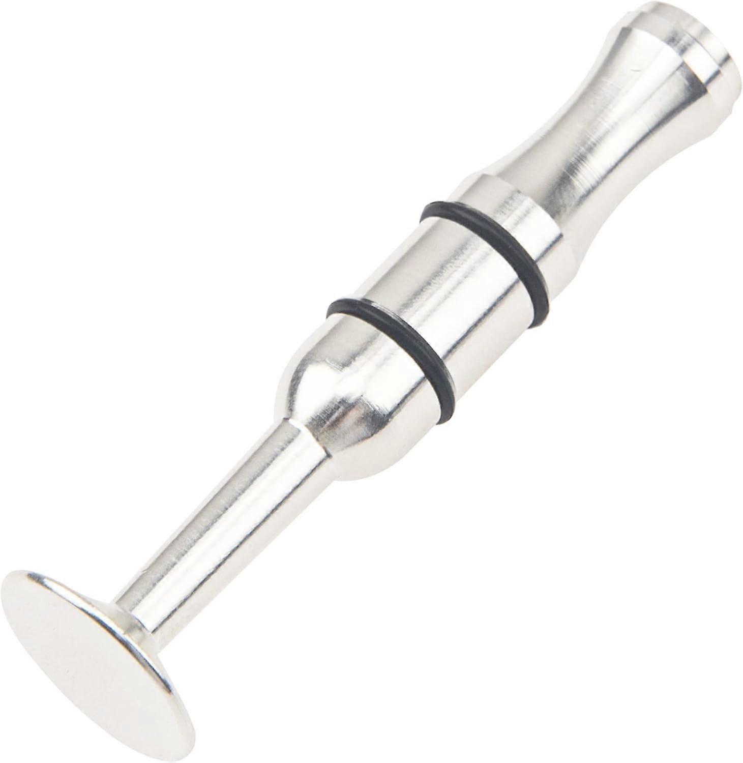 1Pcs Embouchure Training Device Mouth Strength Trainer Compatible with Trumpet, Trombones, Clarinet, Horns, Saxophones (Silver)