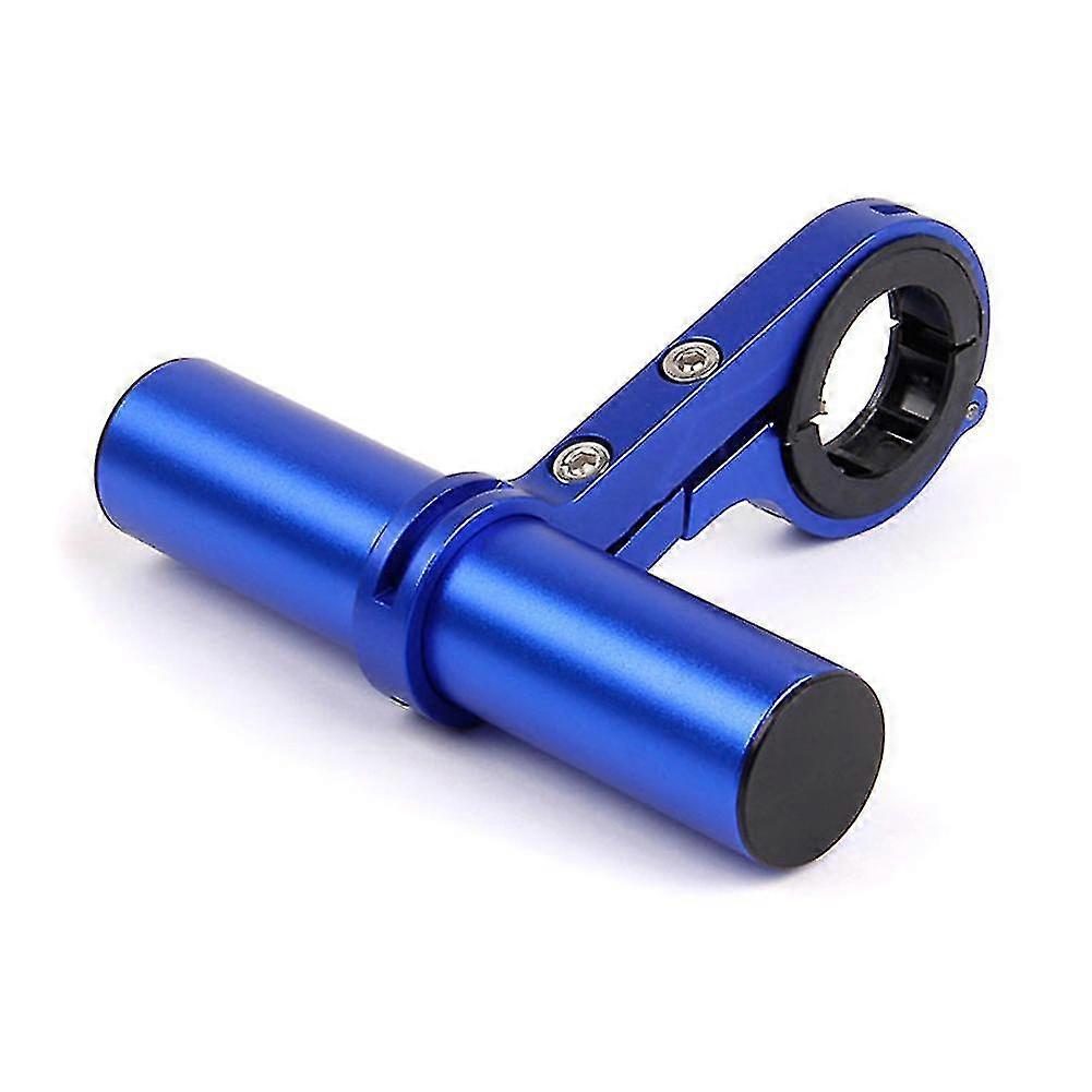 Aluminum Alloy Multifunctional Extended Double Clamp Bicycle Stand Outdoor Travel(1pcs,blue