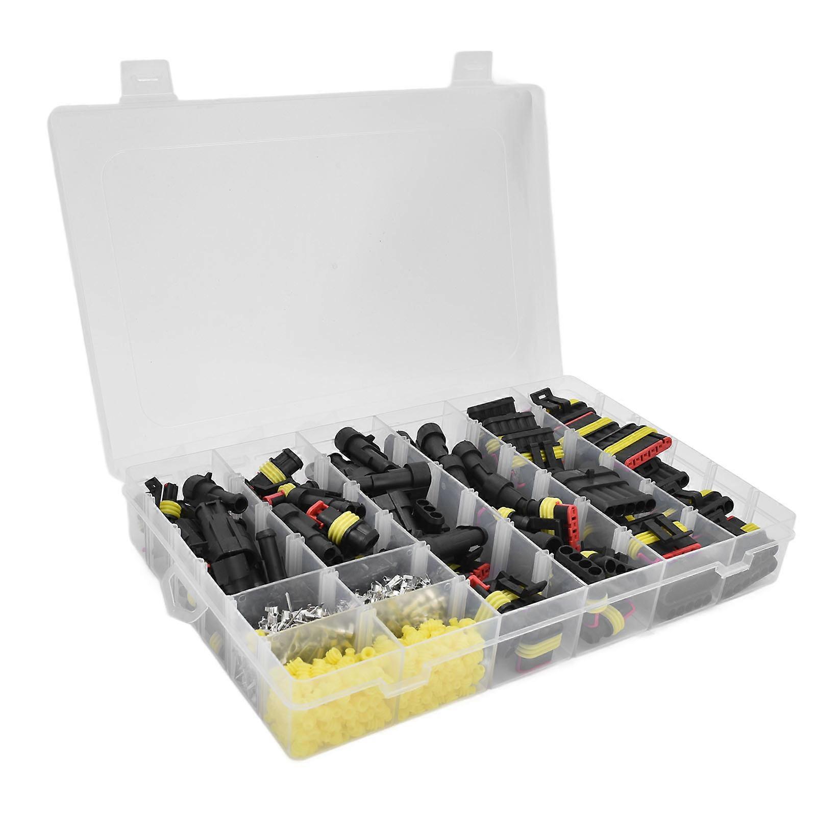 622 Stück Automobilstecker wasserdichter Drahtstecker männliche Buchse 1 ?6 Pin Set Kit