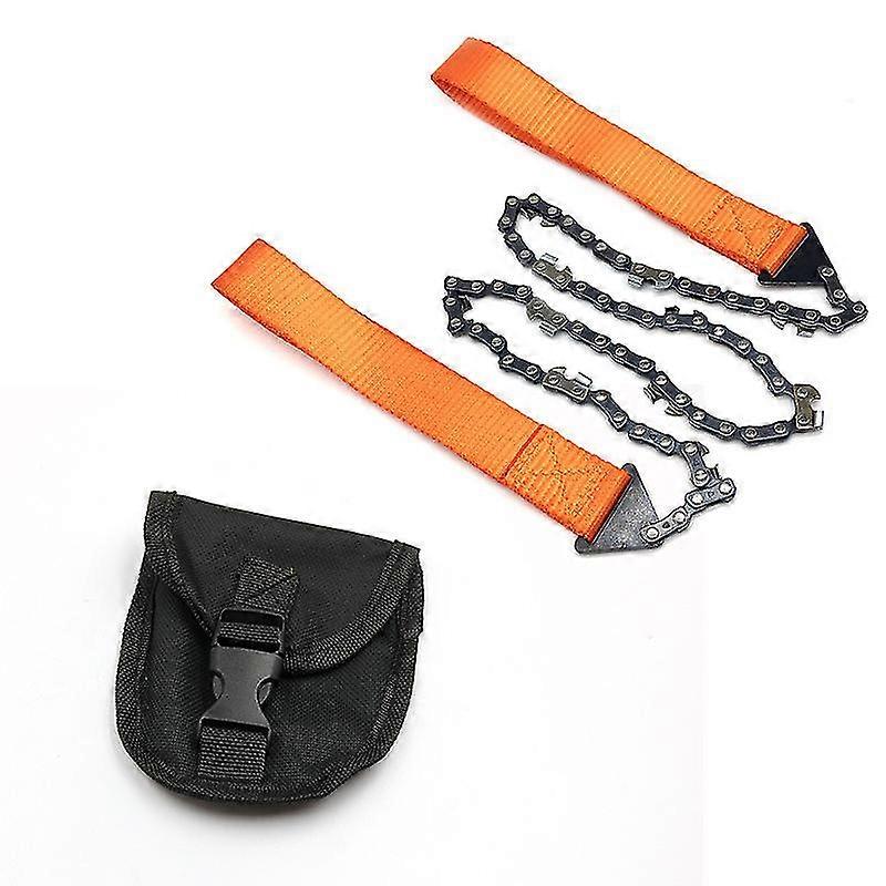 Pocket Chainsaw With Handle Folding Chain