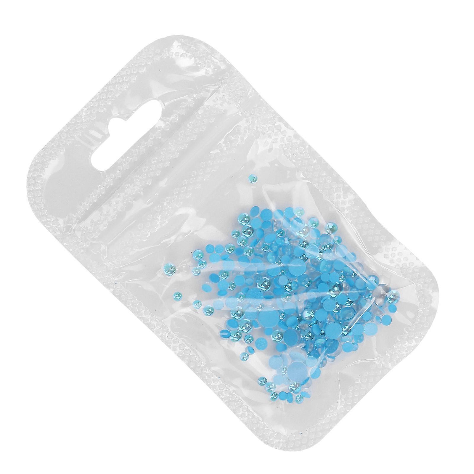 300Pcs Nail Making Decoration Mixed Size DIY Flat Back Half Hound Mixed Size Bead01