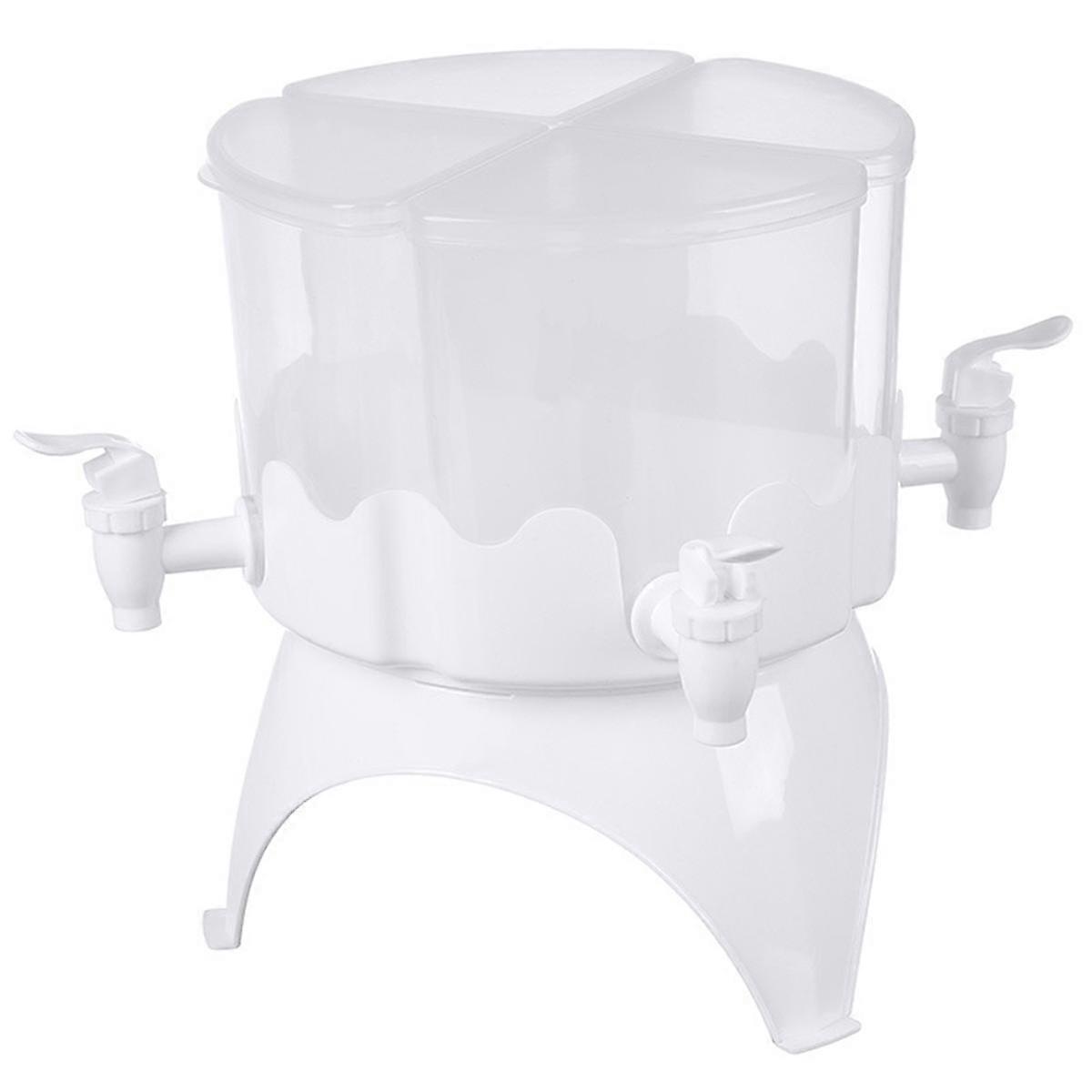 360Rotating 5.2L Cold Kettle with Faucet Refrigerator Juice Teapot Cold Drink Bucket Container Dis