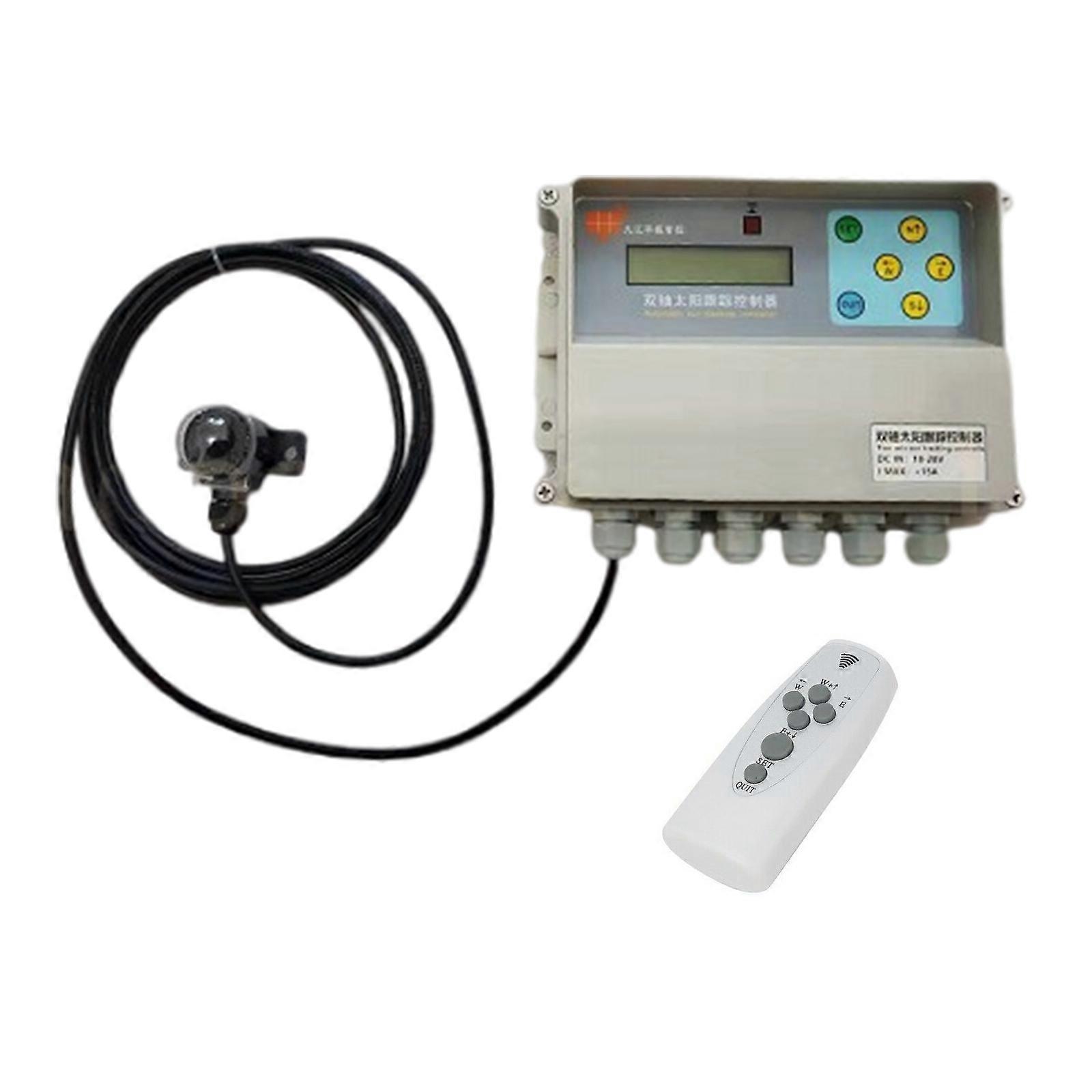 2022 Dual Axis Solar Tracker Controller Automatic Solar Tracking Remote Control kits