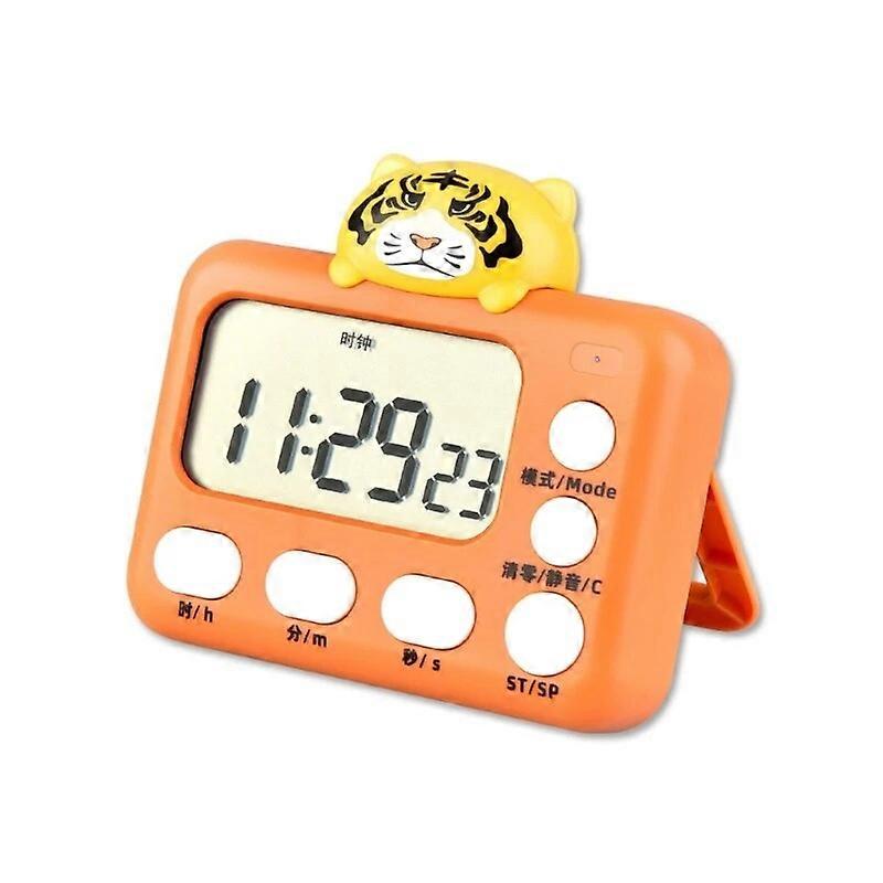Tecknad Djur Digital Timer Elektronisk Väckarklocka Magnetisk Nedräkningstimer Partihandel