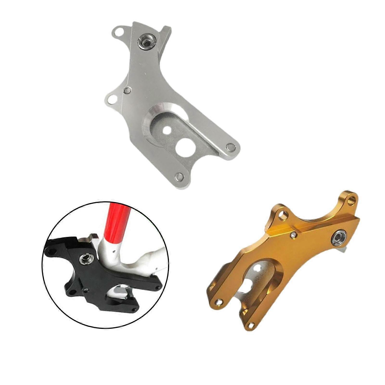 2Pcs Bike Frame Conversion  Disc Brake Adaptor Bracket Mounting