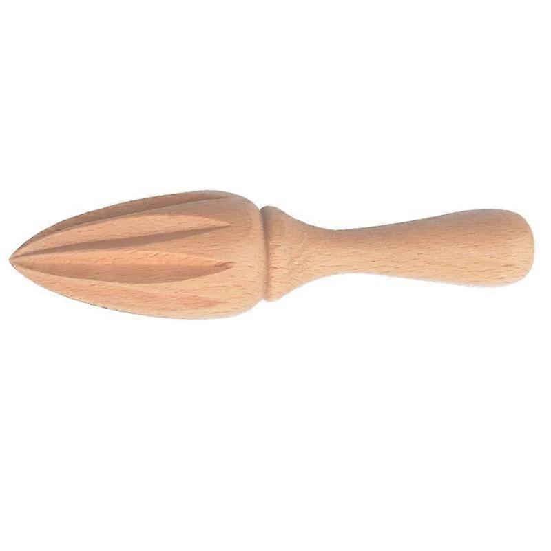 Wooden lemon squeezer pointed 16 cm Citrus press