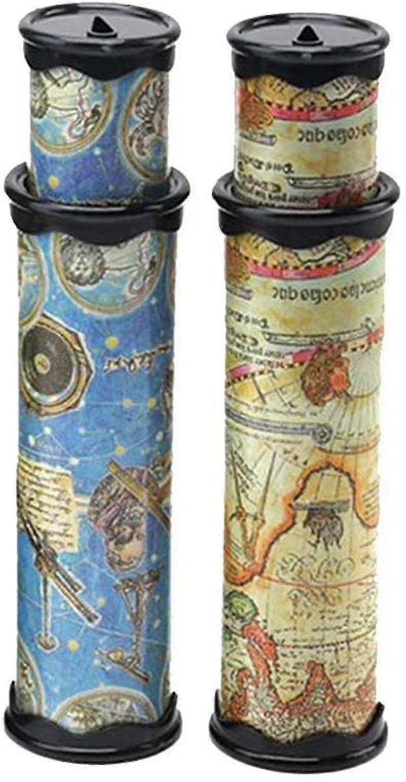 WJTG 2pcs Caleidoscopio del mondo classico - Caleidoscopio magico, miglior regalo di compleannoJ
