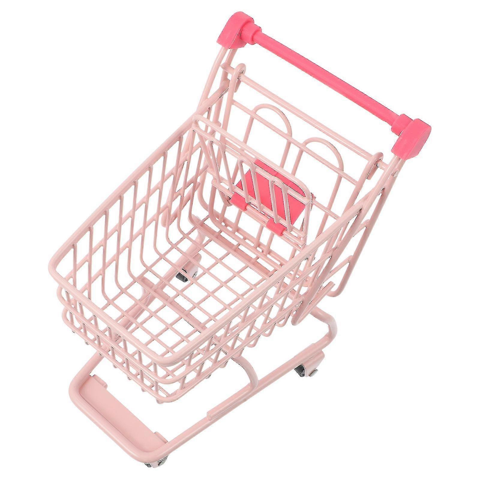 Carro de compras de metal Mini Mart para mini supermercado