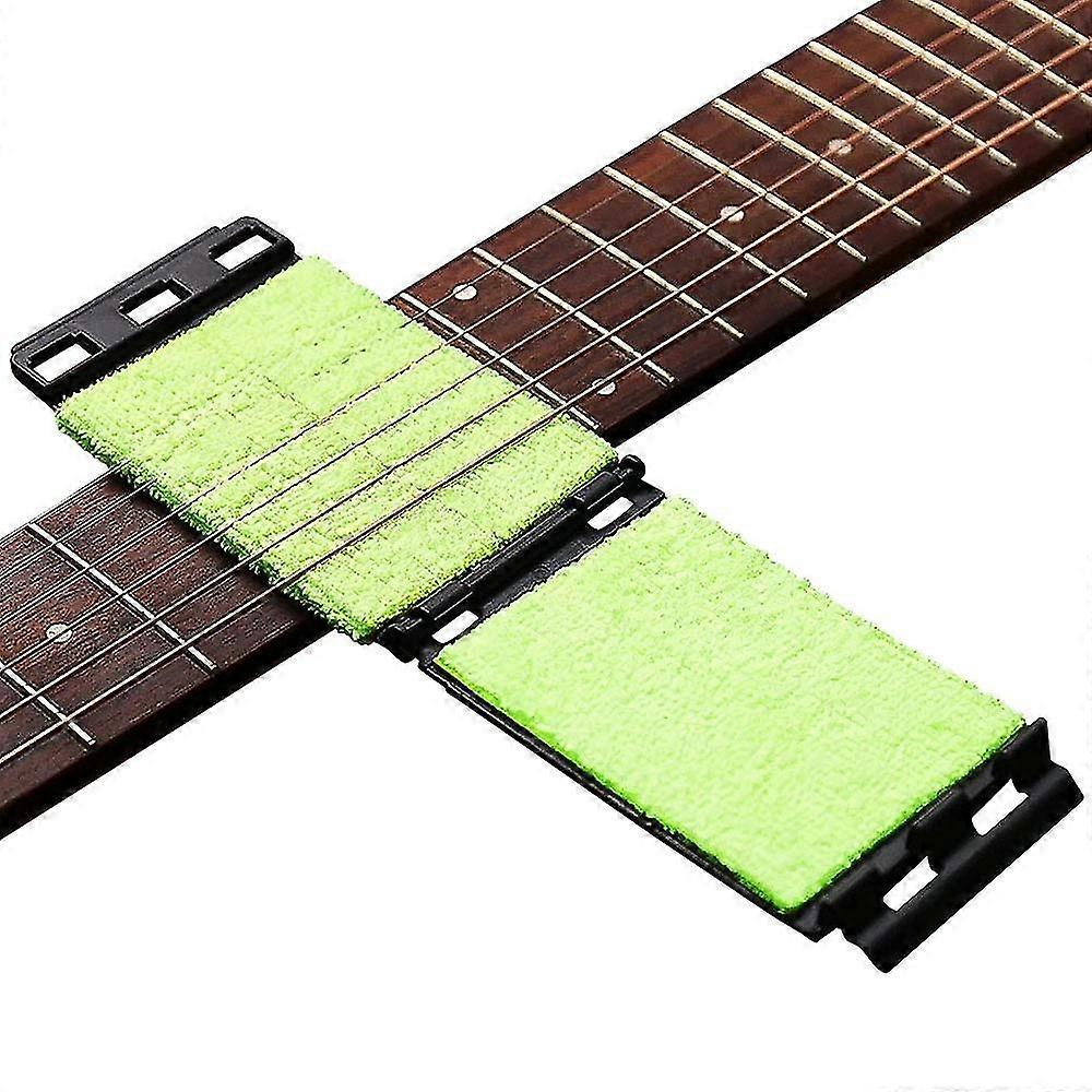 2pcs Guitar String Cleaner Instrument String Cleaner Cleaning Polish Cloth Tool Guitar Fretboard Maintaining Tool For Guitar Bass Mandolin Ukulele