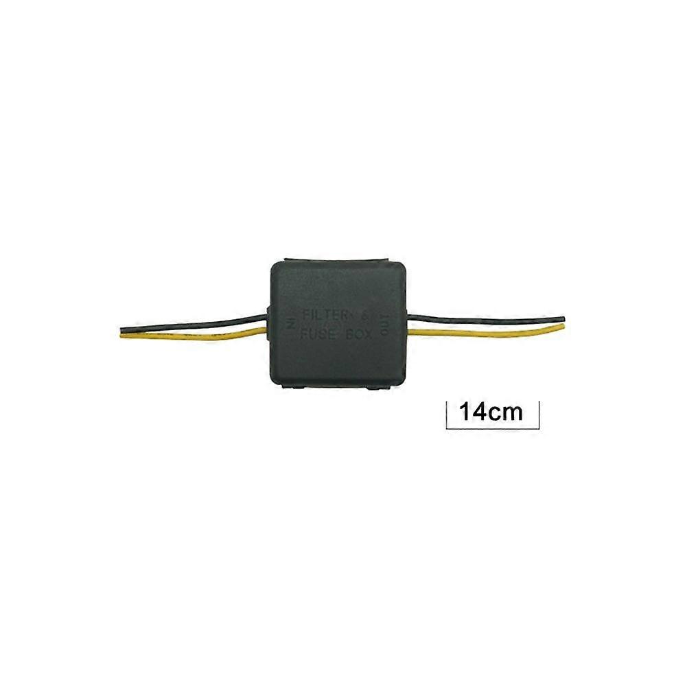 12v Car Power Signal Filter Anti-interference Stereo Radio Audio Relay Capacitor Power Filter Accessories