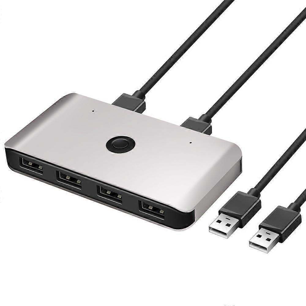 Ecommerce Commutateur KVM 4 ports USB 3.0 Hub partagé HUB Commutateur de partage d’ordinateur