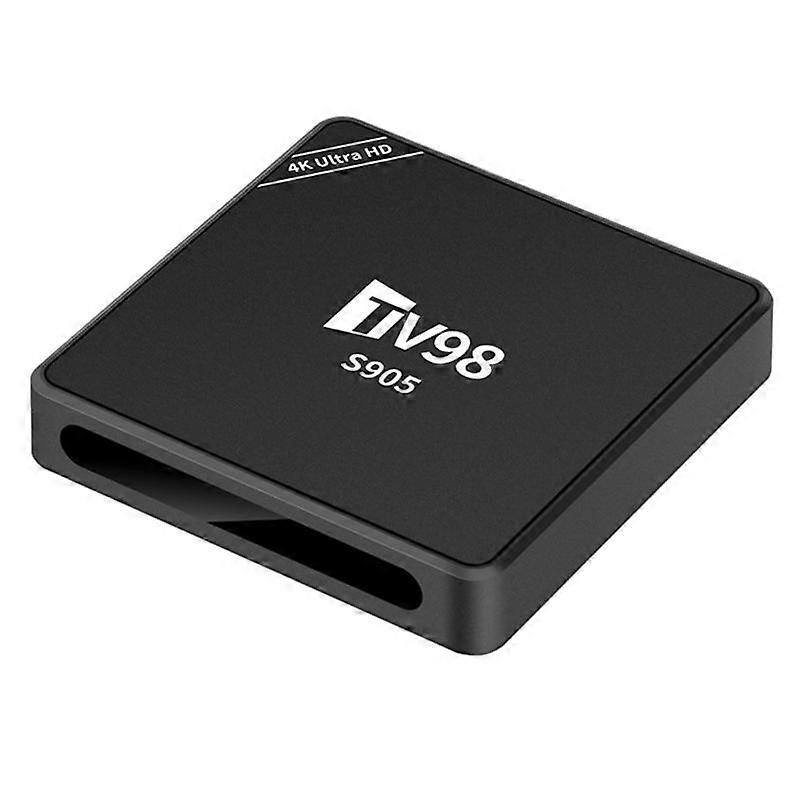 TV98 TV Box 1G+8G Set Top Box S9054K Android 12 Smart TV Box RJ45 10M 100M TV98 Media Player UK Plug