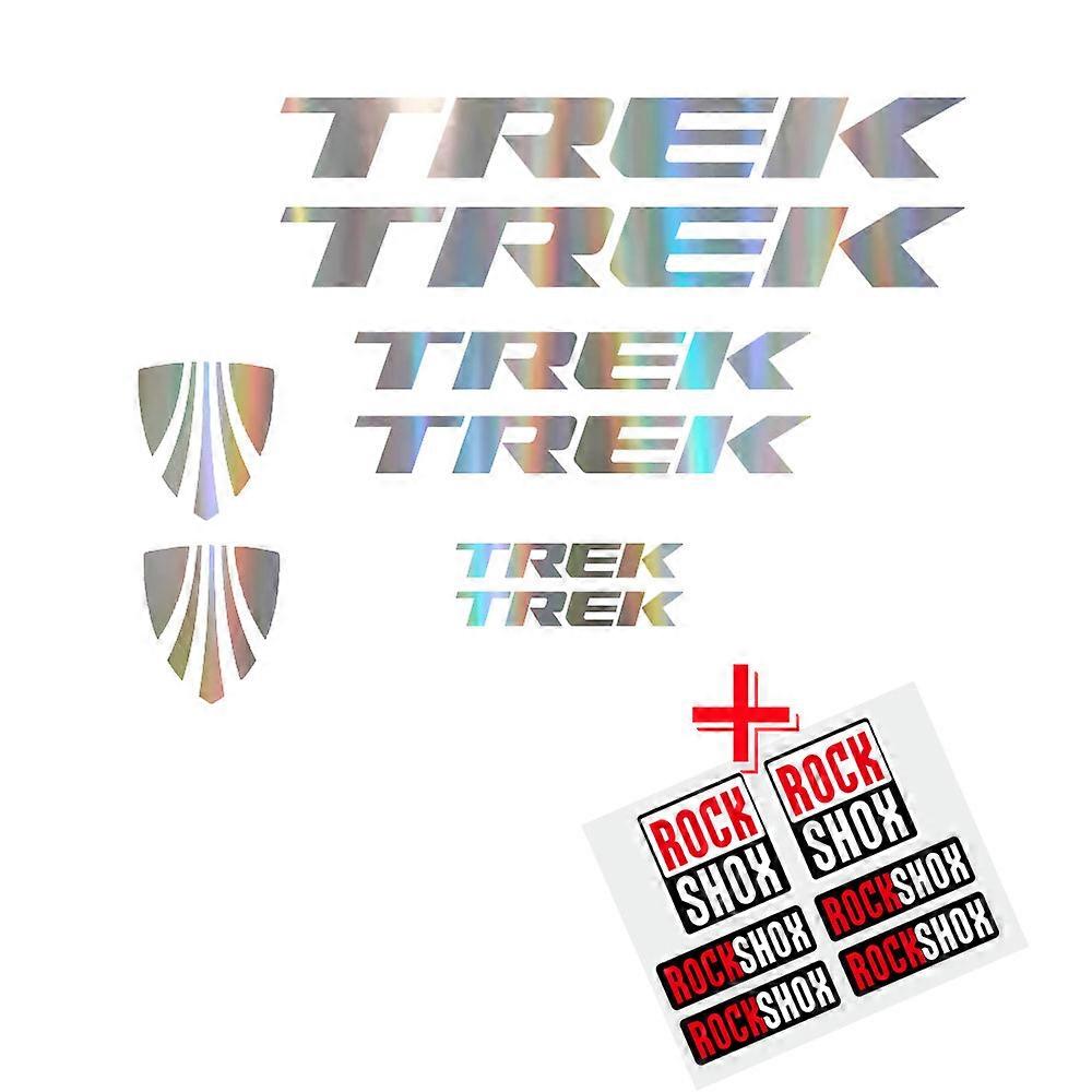 Vinyl wall sticker kit for TREK mtb road bicycle frame