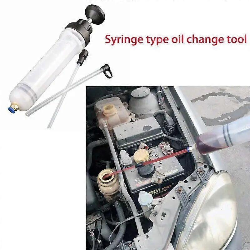 Fluid Extractor&Filler Fluid Car Oil Fluid Extractor Syringe Pump Brake Fluid Extractor Manual Fuel Transfer Hand Pump Dispenser