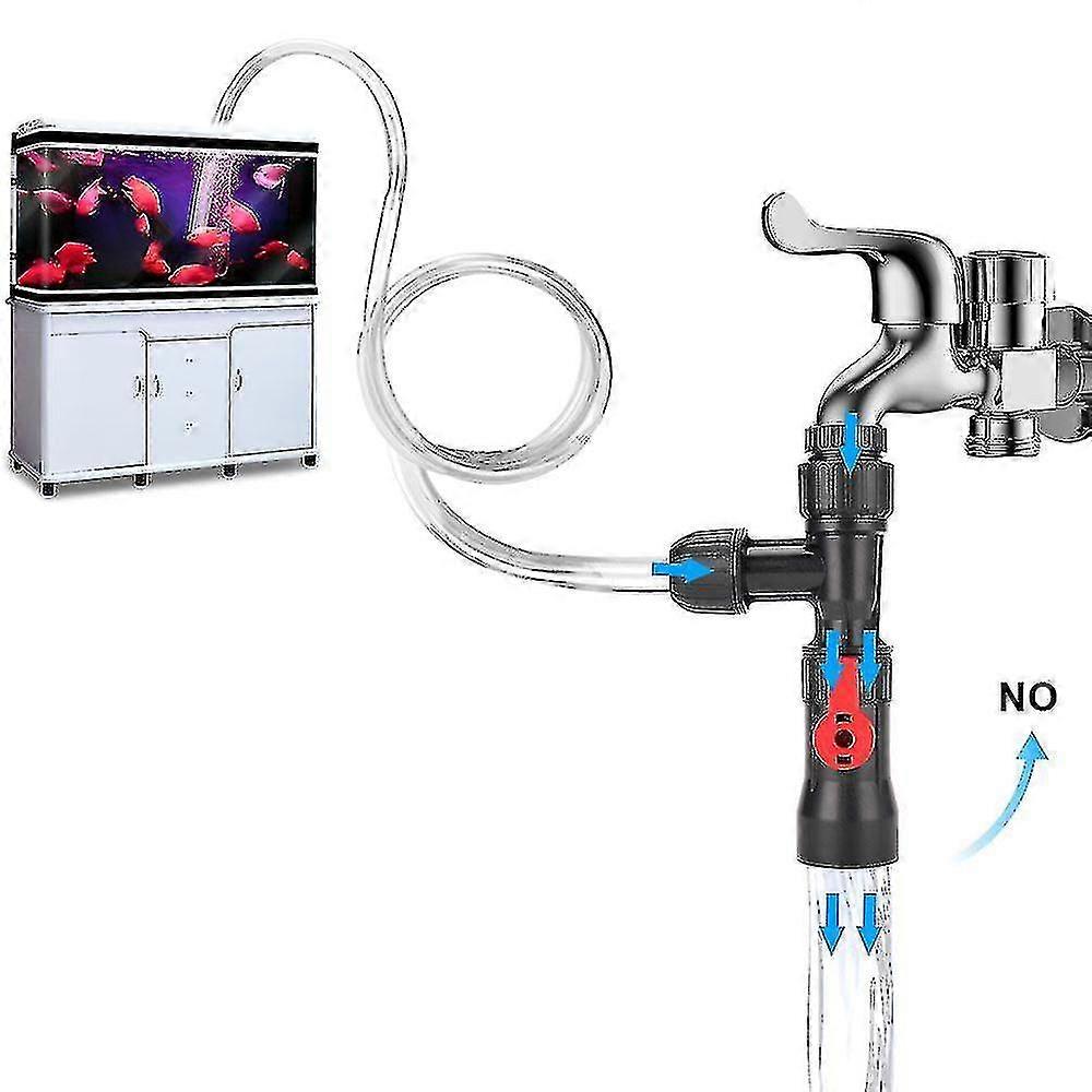 Akvarium Vattenväxlare Vattenpump Vattenbytesverktyg