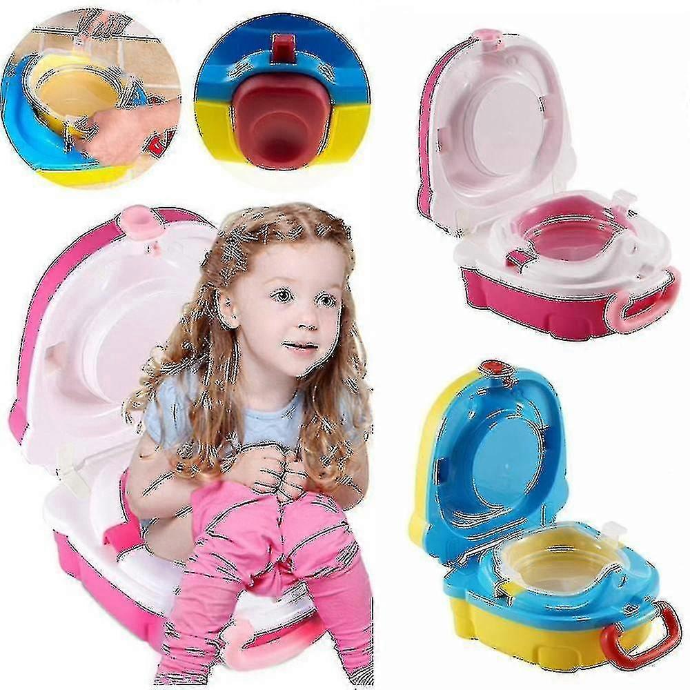 2 In 1 Kids Toilet Seats Portable Toddler Potty Er - JA