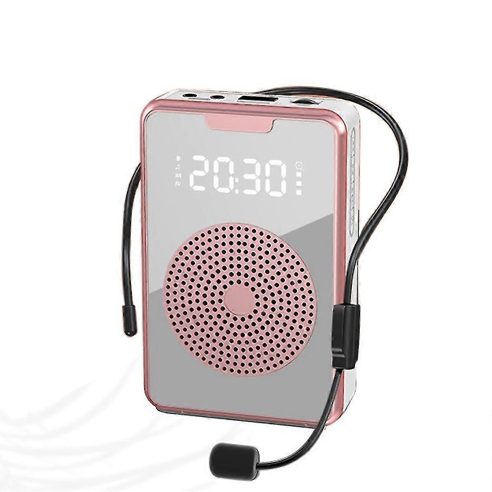 Portable Voice Amplifier For Teachers With Microphone Headset,rechargeable Speaker For Training,tou