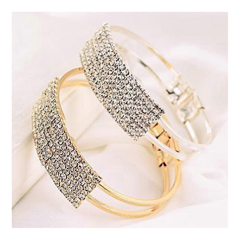 Fashioanble Elegant Rectangle Starry Full Zircon Bracelet