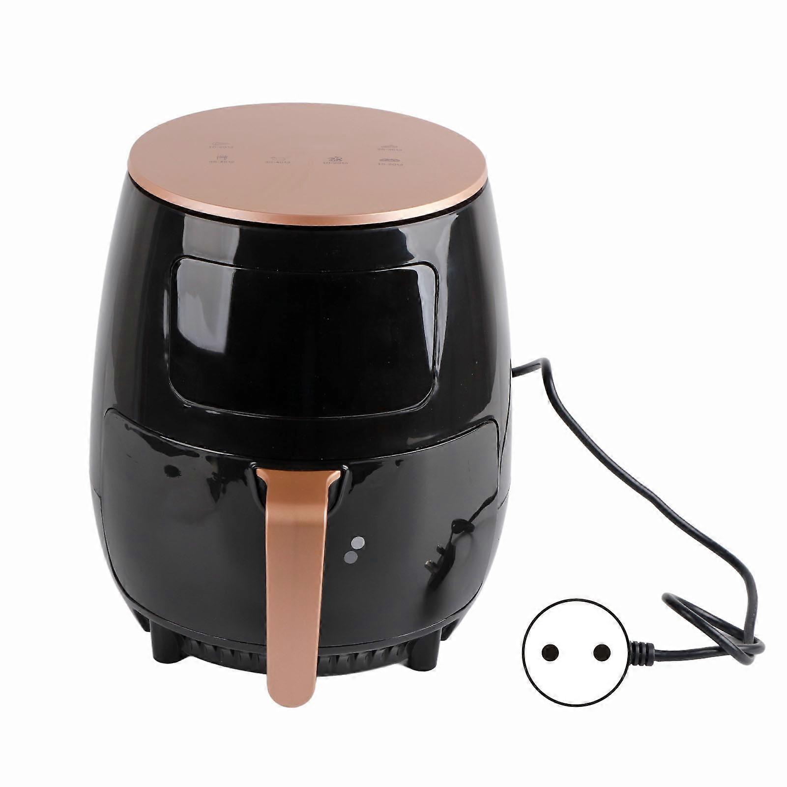 6L Intelligent Fryer Electric Frying Machine with LCD Touch Screen for Kitchen Use 2400W