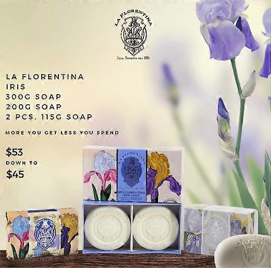 La Florentina Iris Soap Bundle