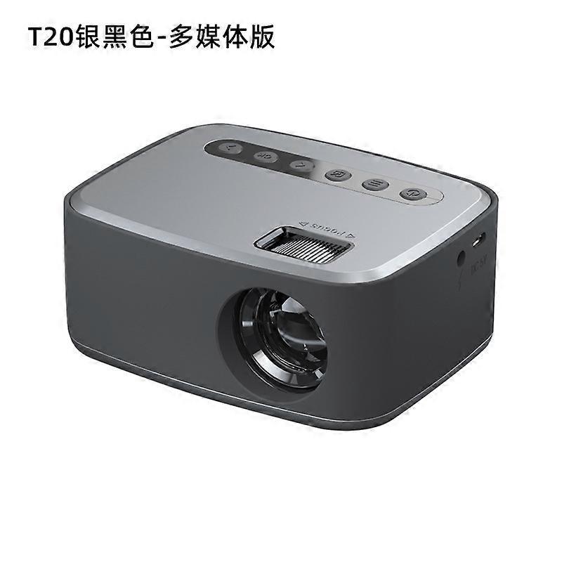 T20 Mini Projector Same-screen Version Portable Usb Hd Led Projector Home Media Video Player Projec