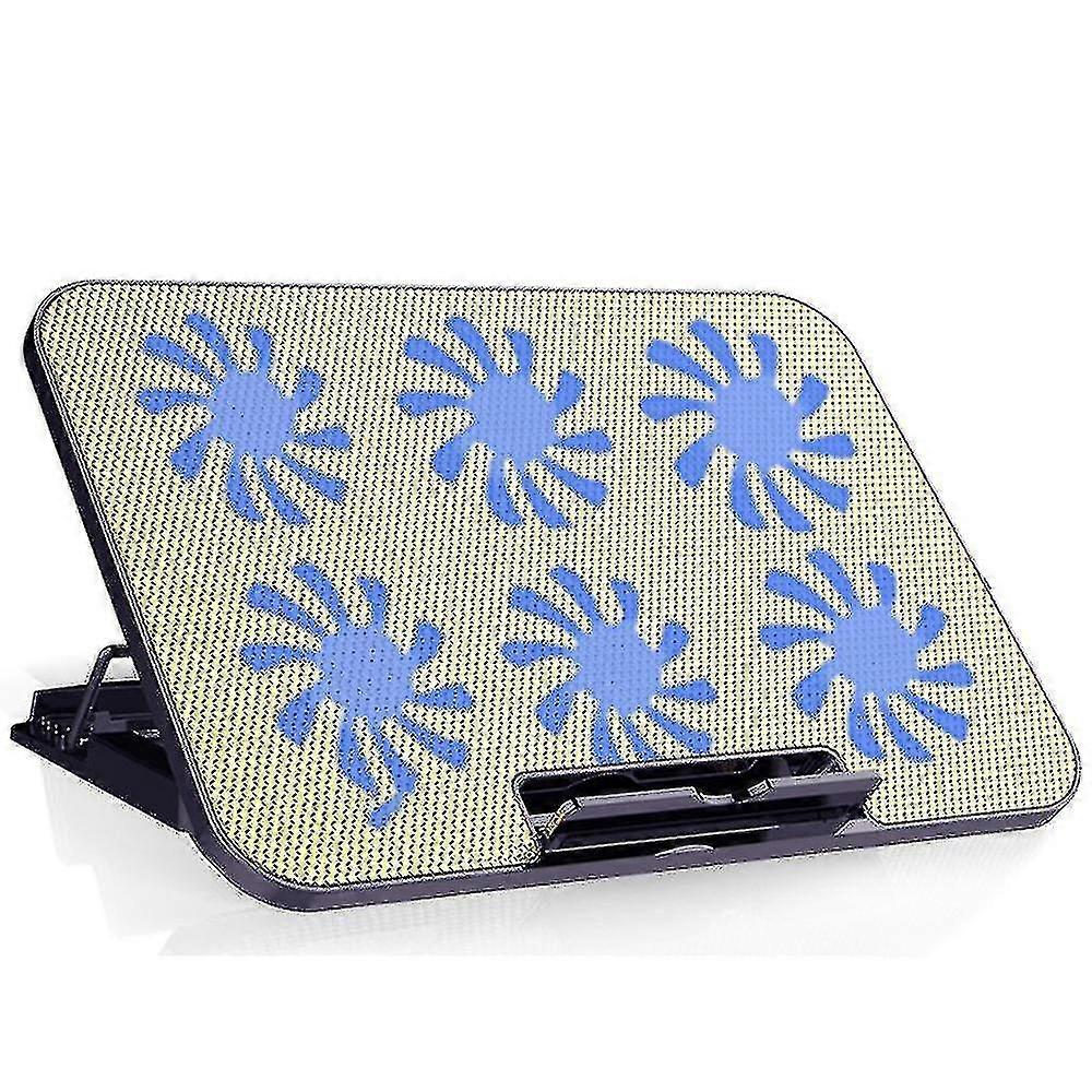Notebook Computer Cooling Pad, Computer Radiator With 6 Quiet Led Fans