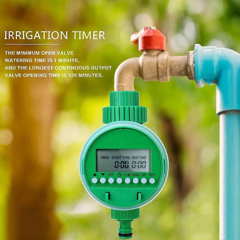 Water Timers Intelligence Garden Water Timer Valve Watering Control Device Lcd Display Electronic Automatic Irrigation Controller Equipment
