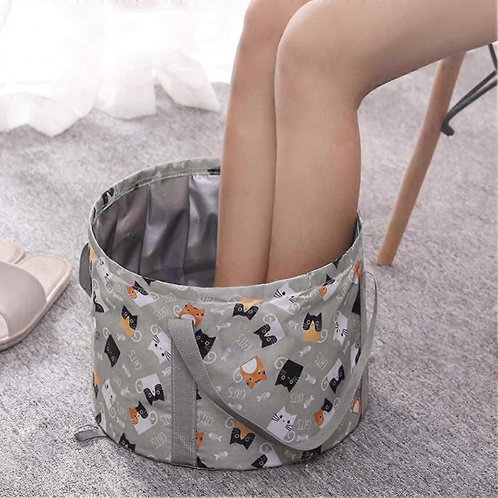 26L Collapsible Water Bucket Collapsible Space Saving Multifunction Portable Collapsible Leak Proof