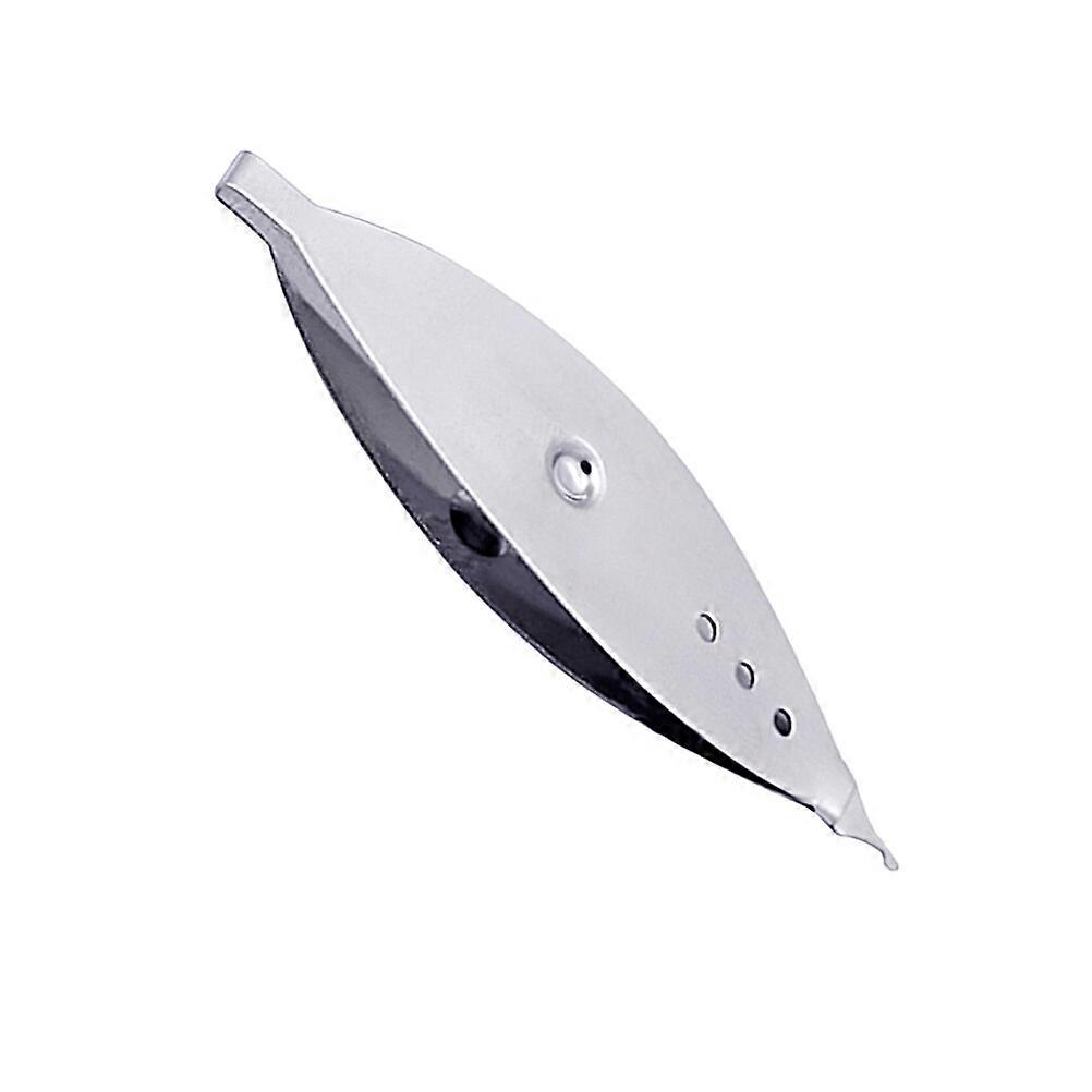 Knitting Tool Bobbin Shuttle Tool Sewing Accessories Bottom Wire Core Shuttle Metal Long Bobbin (Silver)