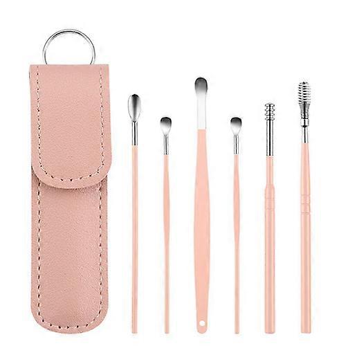 Čistič uší Odstraňovač ušního mazu Nástroj Vyndejte ušní maz Lžíce Spirála Uši Vytvrzovací sada