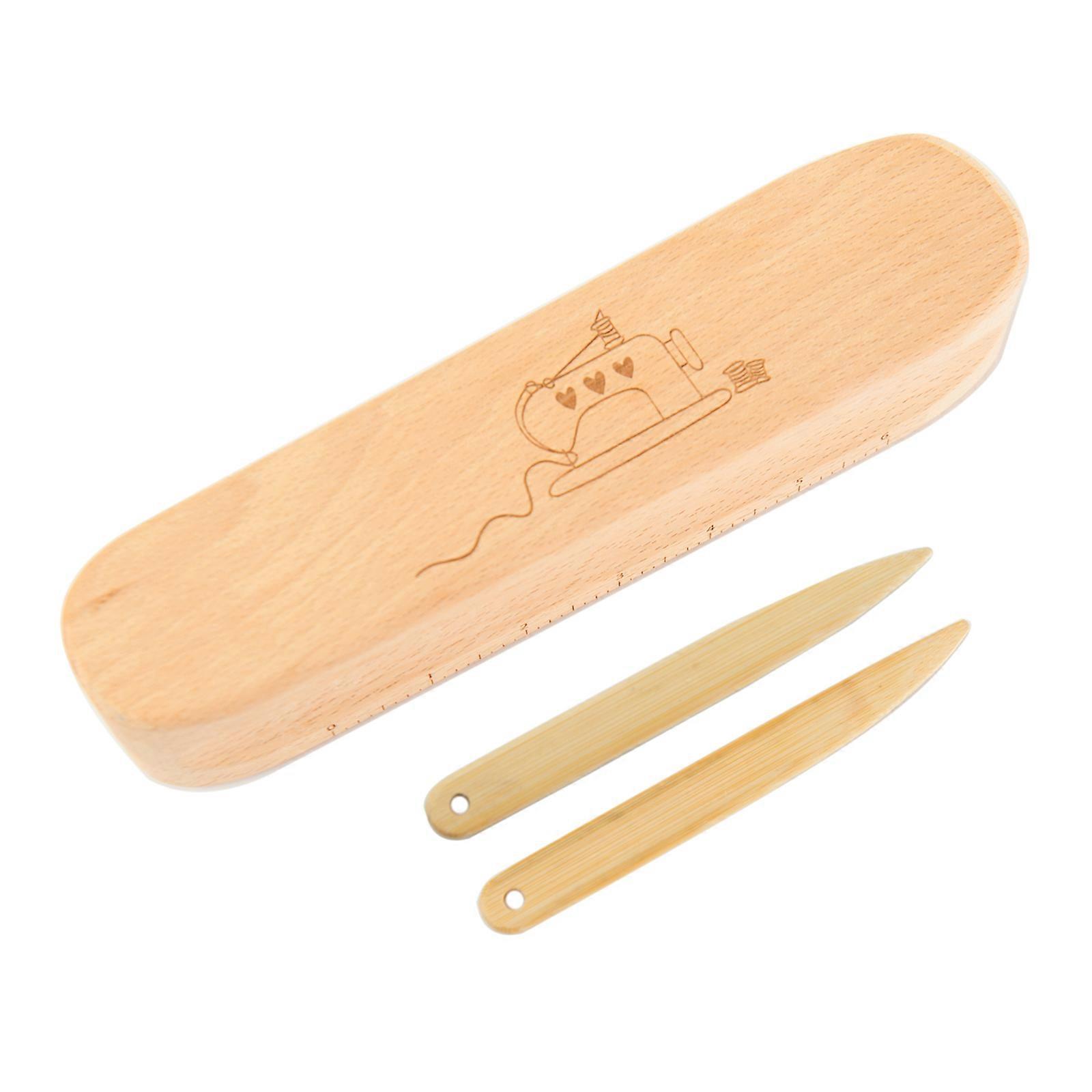 Tailors Clapper  with Wooden Point Turner Scaled Hardwood Tailor Clapper