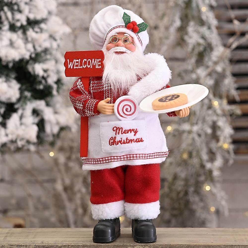 Christmas Old Man Doll Ornaments, Specification: Chef Chef