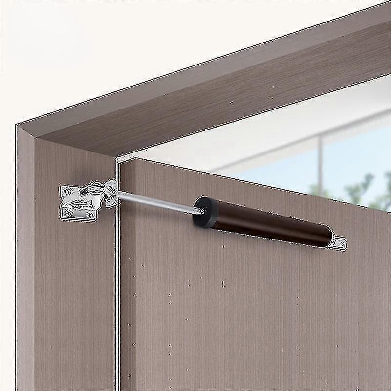 Automatic Door Closer: Slow Closing, 90 Degree Positioning Limit, Buffer Adjustment