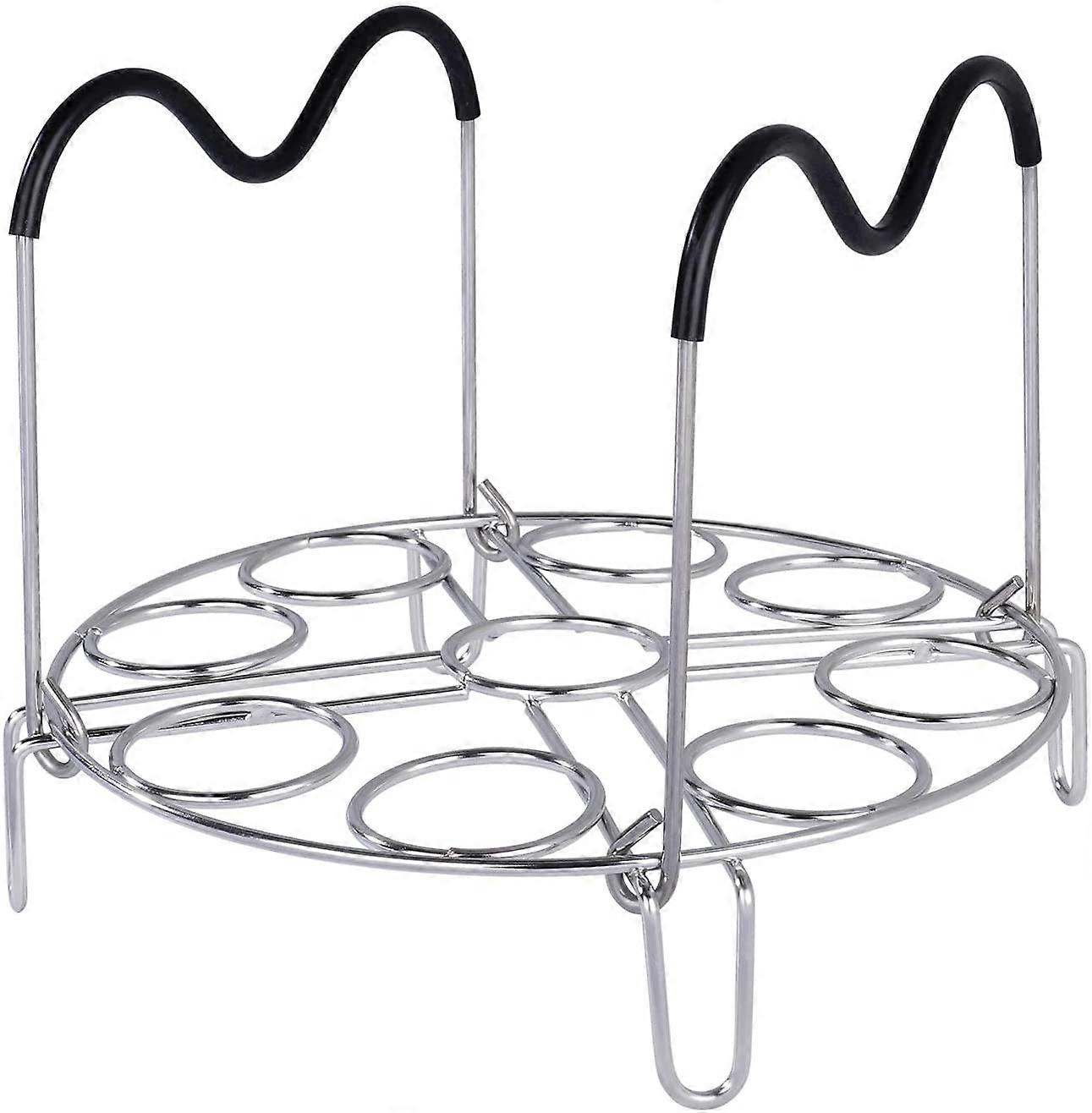 Steamer Rack Tripod Steamer Insert Compatible with 6-Qt 8-Quart Steamer Rack