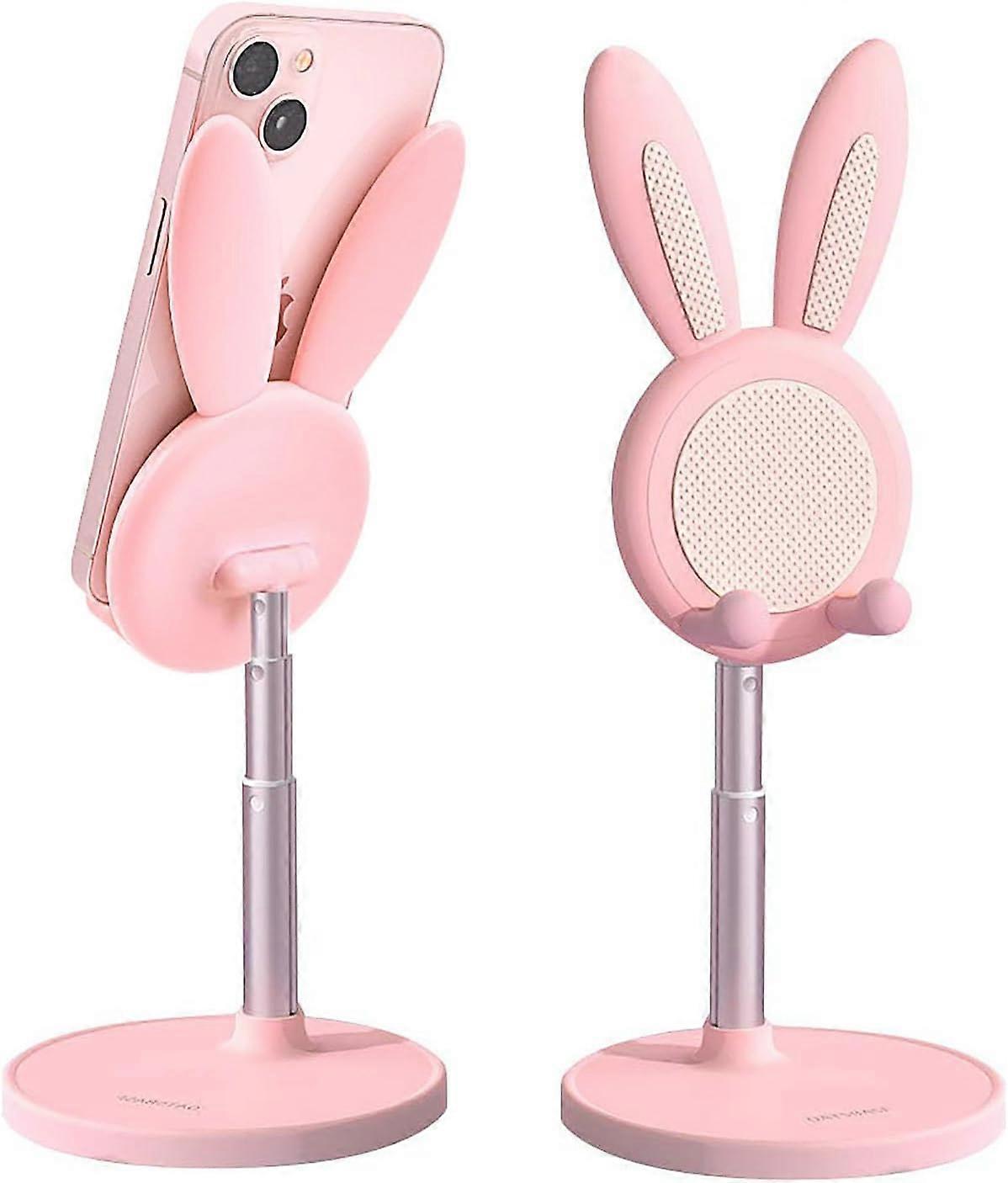 Cute Cell Phone Holder For Desk Cute Bunny Phone Stand, Kawaii