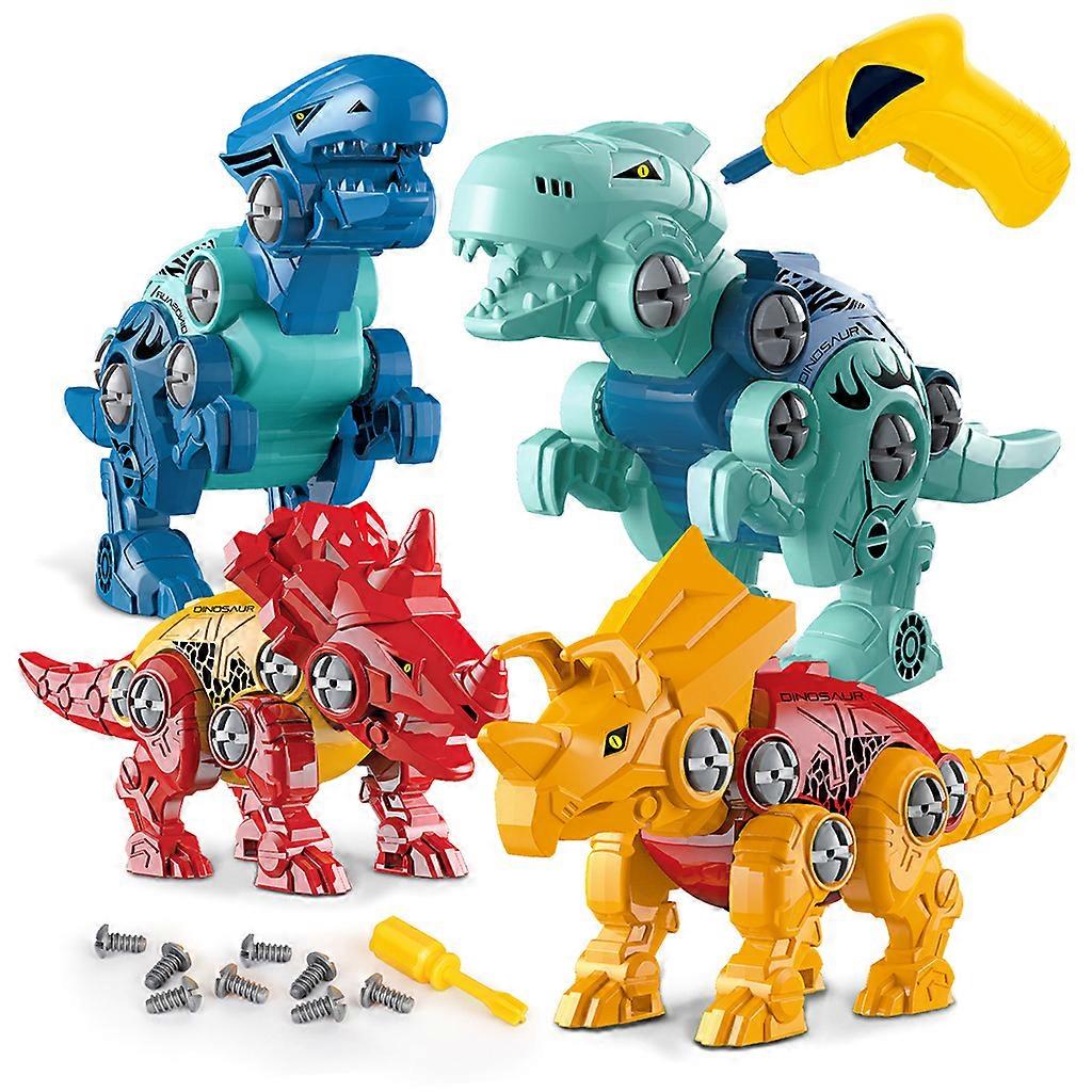 Mini Portable Dinosaur Kit Toys Plastic Made Table Games