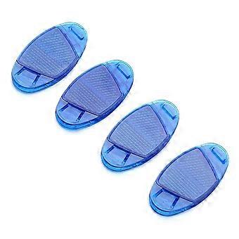 4Pcs Fahrrad Fahrrad Speichenreflektor Sicherheitswarnleuchte Radfelge reflektierende Halterung Nachtreflektoren Fahrradlichter Blinklicht