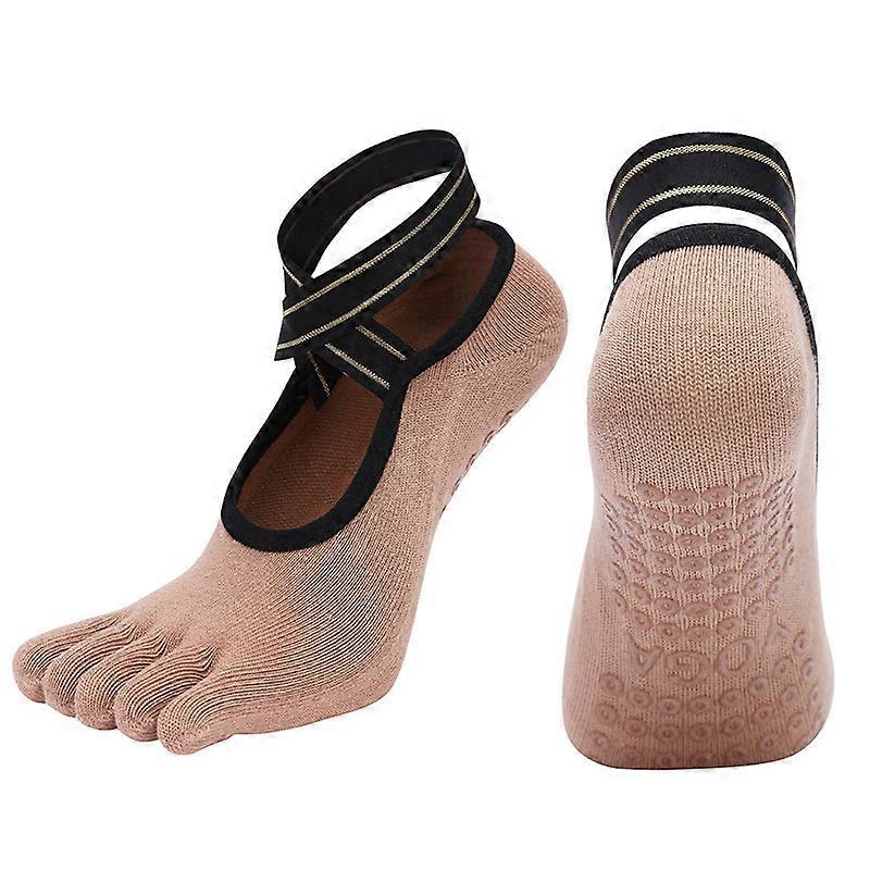 Yoga Open Toe Socks Five-finger Separator Foot Alignment Socks
