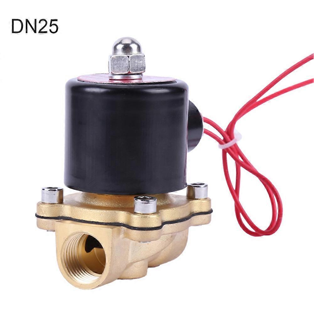 Électrovanne normalement fermée à action directe, 2 positions, 2 voies, 220 V, 2 W, en cuivre