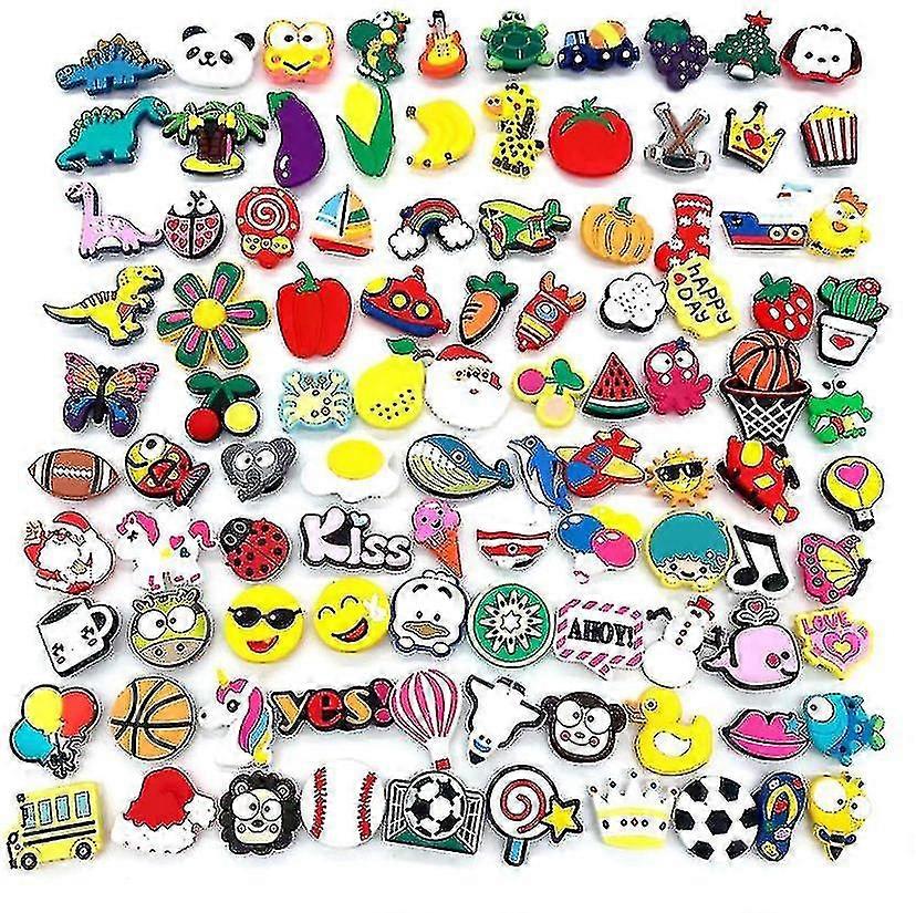 100 جهاز كمبيوتر شخصي مختلفة شوز شو شوز للأحذية وسوار سوار المعصم الديكور