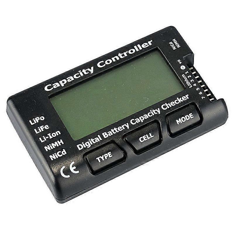 Capacitate digitală a bateriei Verificator de tensiune Tester de celule pentru Lipo Li-ion NiMH