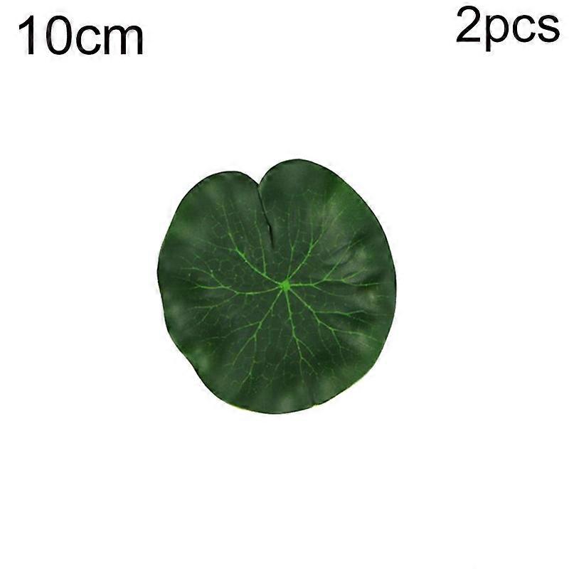 2Pcs Artificial Floating Lotus Garden Pond Pool Decor