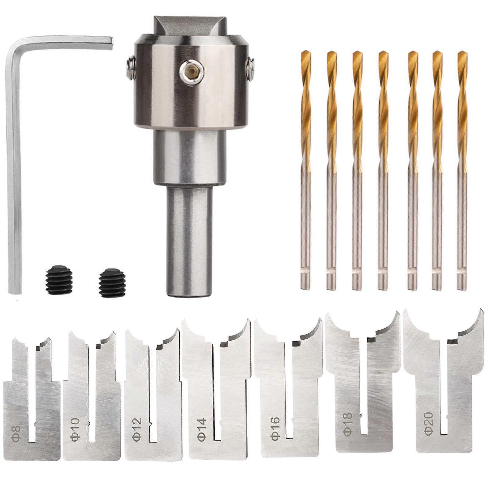 Bead Knife Scraper Art Tools Drilling Center 8-20mm Replaceable Lantern-shaped Carves Blade