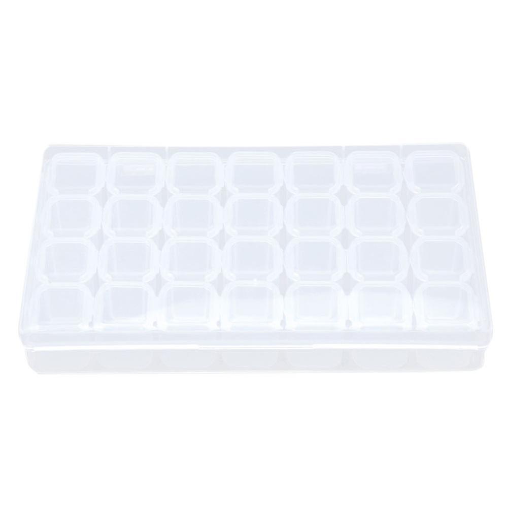 28 Grids Bead Storage Box
