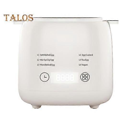 6-in-1 Rapid Egg Boiler Electric Egg Cooker with Auto Shut-off Sound Reminder Touch Screen Design Food Grade BPA Free Smart Electric Egg Maker